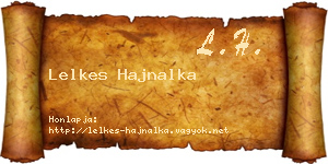 Lelkes Hajnalka névjegykártya